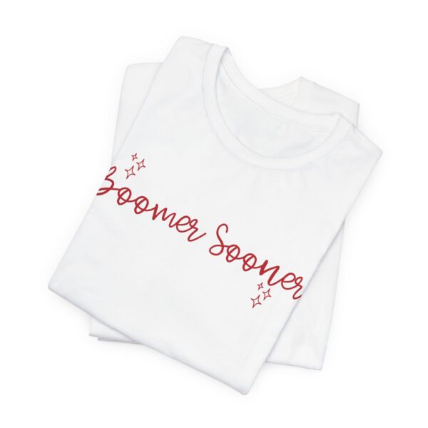 10191220737976782249_2048.jpeg Boomer Sooner Script T-Shirt — Oklahoma Football Fan Tee