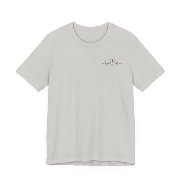 10250839123299523812_2048.jpeg Nurse Appreciation T-Shirt - "Nurses Make a Difference Every Day" Floral Stethoscope Design