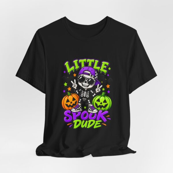 Little Spook Dude Halloween Skeleton Tee