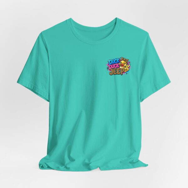 10431591930534857724_2048-1.jpeg Quack Power Tee — Playful Duck Graphic T‑Shirt (Front Chest & Big Back Print)