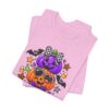 1046248752256019793_2048.jpeg Happy Halloween Stack Pumpkin T-Shirt
