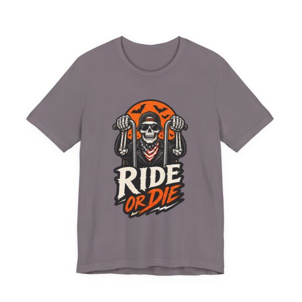 10818520781581544532_2048.jpeg Ride or Die Skull Motorcycle Tee — Vintage Biker T‑Shirt