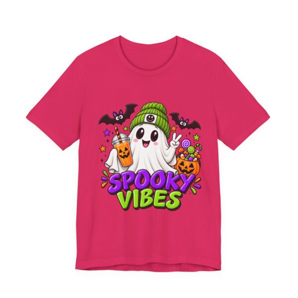 10894026027741189930_2048.jpeg Spooky Vibes T-Shirt — Cute Ghost Halloween Tee