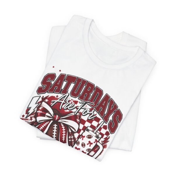 10938718825225901157_2048.jpeg Saturdays Are for Football T-Shirt – Game Day Cheer Tee