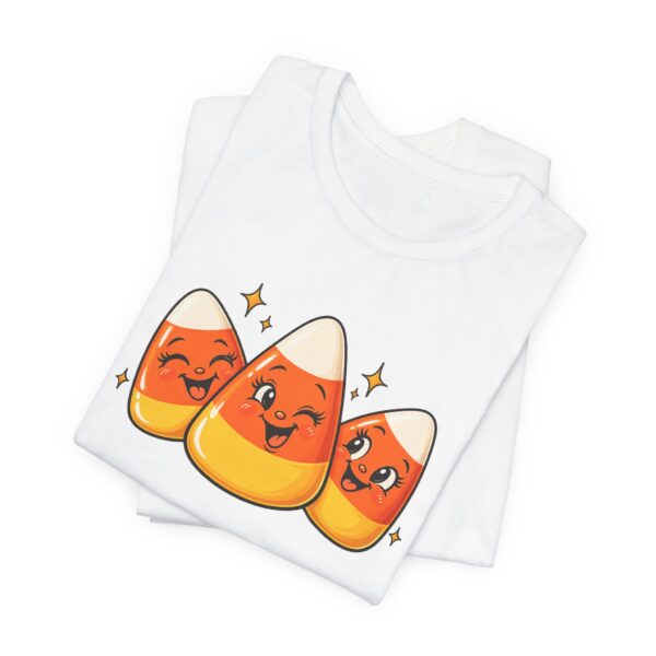 Candy Corn Trio Tee — Cute Halloween Candy Corn Shirt