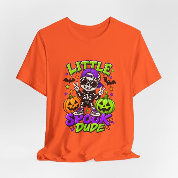 Little Spook Dude Halloween Skeleton Tee
