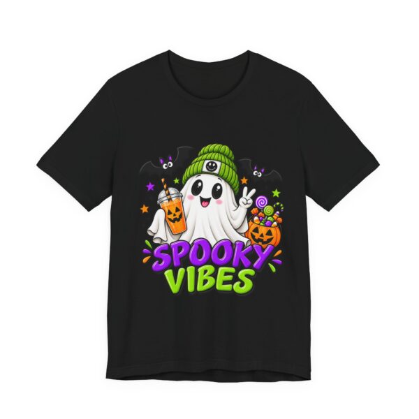 11131652743240105789_2048.jpeg Spooky Vibes T-Shirt — Cute Ghost Halloween Tee