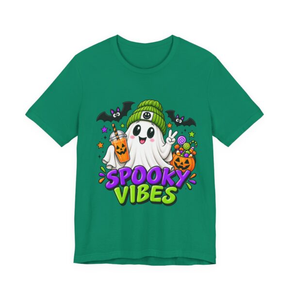 11155172526032588131_2048.jpeg Spooky Vibes T-Shirt — Cute Ghost Halloween Tee