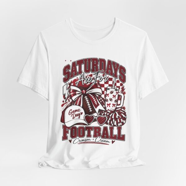 11479525224261520856_2048.jpeg Saturdays Are for Football T-Shirt – Game Day Cheer Tee