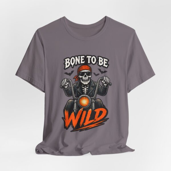 11624512936879786177_2048.jpeg Bone to Be Wild Biker Skull T-Shirt