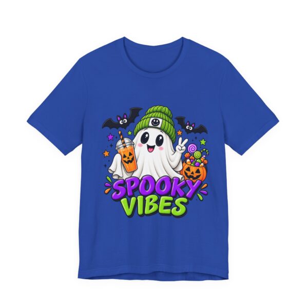 1175749208607375543_2048.jpeg Spooky Vibes T-Shirt — Cute Ghost Halloween Tee