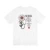 1182274596256181795_2048.jpeg Nurse Appreciation T-Shirt - "Nurses Make a Difference Every Day" Floral Stethoscope Design