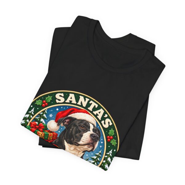 11889139008737972007_2048.jpeg Santa's Pawtection Detail Christmas Pitty T-Shirt