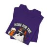 11921632311786760461_2048.jpeg Here For The Boos Halloween Tee – Funny Ghost Beer Shirt