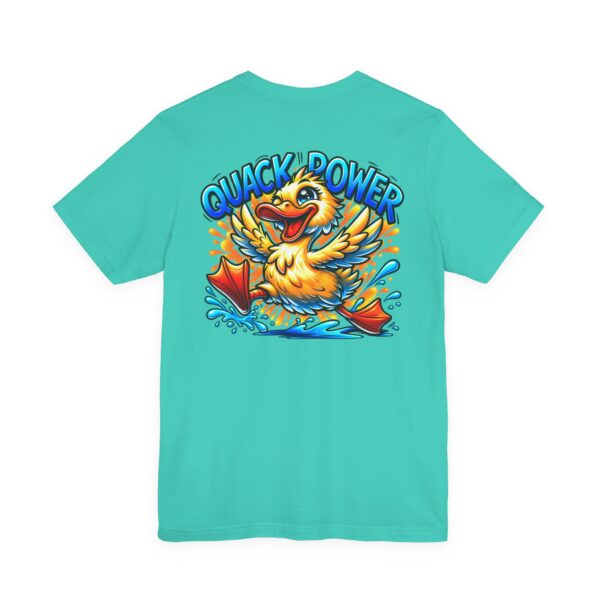 11948811827704543877_2048-1.jpeg Quack Power Tee — Playful Duck Graphic T‑Shirt (Front Chest & Big Back Print)