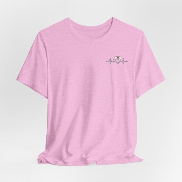 11969602489497531694_2048-1.jpeg Heartbeat Stethoscope Heart T-Shirt
