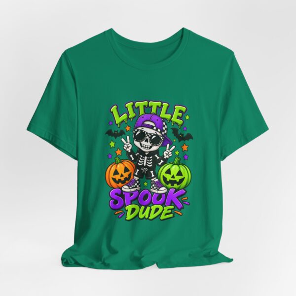 Little Spook Dude Halloween Skeleton Tee