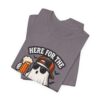 12332549417771863969_2048.jpeg Here For The Boos Halloween Tee – Funny Ghost Beer Shirt
