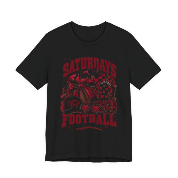 12504841081333157388_2048.jpeg Saturdays Are for Football T-Shirt – Game Day Cheer Tee