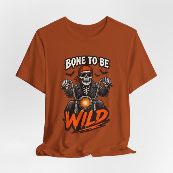 12673047522354020263_2048.jpeg Bone to Be Wild Biker Skull T-Shirt