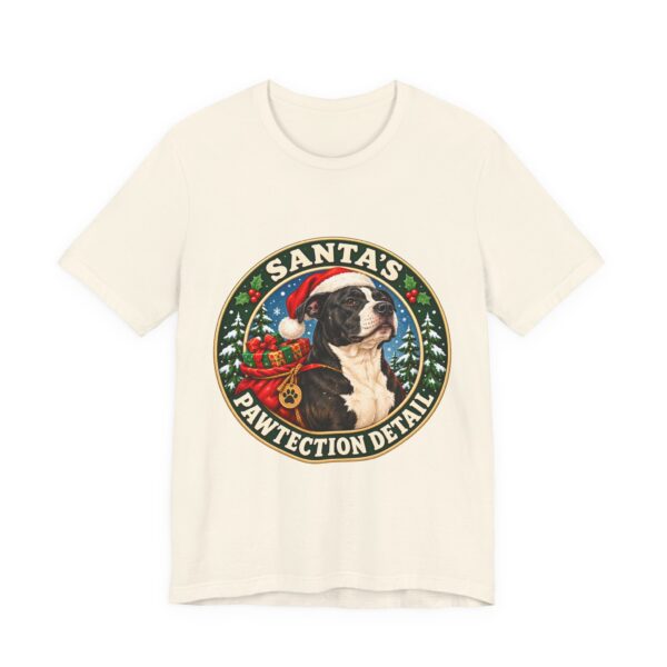 13017354035883973354_2048.jpeg Santa's Pawtection Detail Christmas Pitty T-Shirt