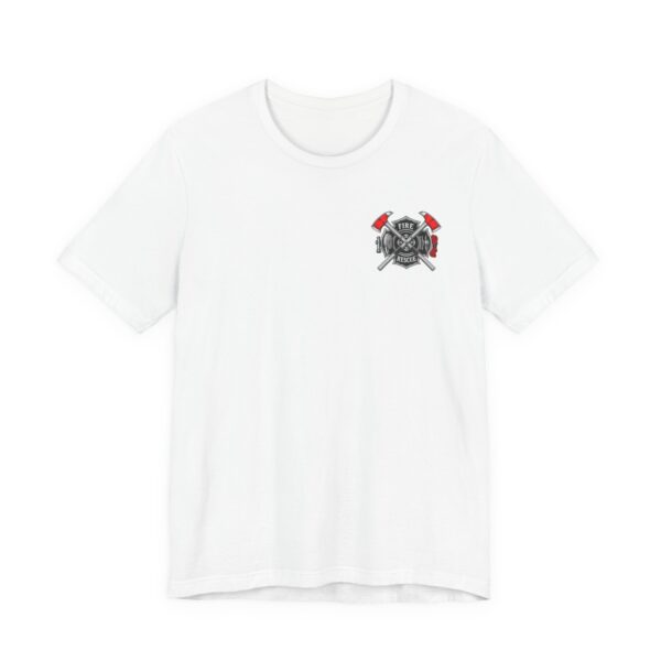 13430730325129610354_2048.jpeg Firefighter Brotherhood T‑Shirt — Fire Rescue Service & Sacrifice Tee