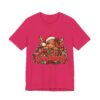 Christmas Highland Cow Tee - Merry Christmas Highland Cow Holiday T-Shirt