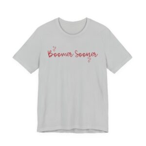 Boomer Sooner Script T-Shirt — Oklahoma Football Fan Tee