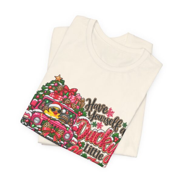 14076849716506217162_2048-1.jpeg Have Yourself a Ducky Jeep Christmas T-Shirt — Funny Holiday Jeep Off-Road Duck Tee
