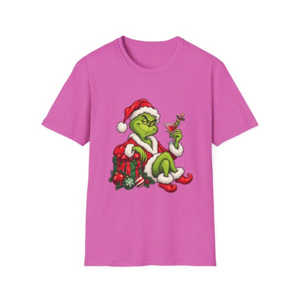 14116940781311292342_2048.jpeg Grinch Santa Cocktail T-Shirt — Funny Christmas Holiday Tee