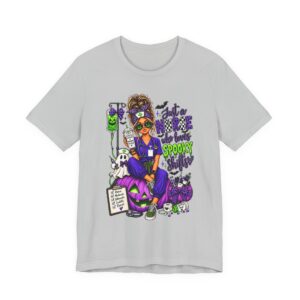 Nurse Halloween T-Shirt – "Just a Nurse Who Loves Spooky Stuff" Medical Halloween Tee