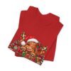 Christmas Highland Cow Tee - Merry Christmas Highland Cow Holiday T-Shirt