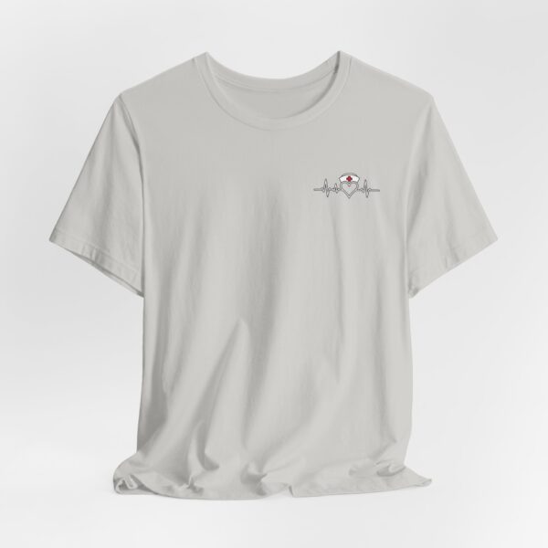 14386253824123834079_2048.jpeg Nurse Appreciation T-Shirt - "Nurses Make a Difference Every Day" Floral Stethoscope Design