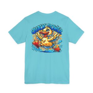 14394989082536674725_2048-1.jpeg Quack Power Tee — Playful Duck Graphic T‑Shirt (Front Chest & Big Back Print)