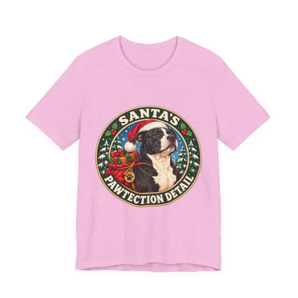 14397098897279252402_2048.jpeg Santa's Pawtection Detail Christmas Pitty T-Shirt