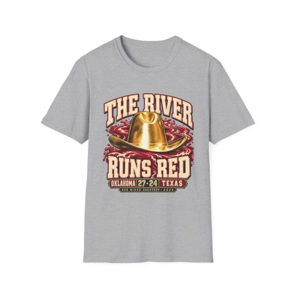 14635730149044374955_2048.jpeg The River Runs Red Oklahoma Texas 2026 Graphic T-Shirt