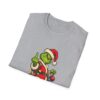 14675833497495092193_2048.jpeg Grinch Santa Middle Finger T-Shirt