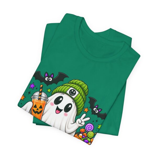14681248119166603942_2048.jpeg Spooky Vibes T-Shirt — Cute Ghost Halloween Tee