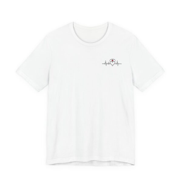 14814030061401840427_2048.jpeg Nurse Appreciation T-Shirt - "Nurses Make a Difference Every Day" Floral Stethoscope Design