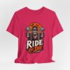 14892543668189733049_2048.jpeg Ride or Die Skull Motorcycle Tee — Vintage Biker T‑Shirt
