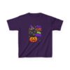 15121369688768165825_2048.jpeg Kids Halloween Tee — "Too Cute to Spook" Black Cat Pumpkin Design