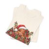 Christmas Highland Cow Tee - Merry Christmas Highland Cow Holiday T-Shirt