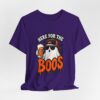 1553321658283318447_2048.jpeg Here For The Boos Halloween Tee – Funny Ghost Beer Shirt