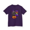 15540883315971030928_2048.jpeg Kids Halloween Tee — "Too Cute to Spook" Black Cat Pumpkin Design