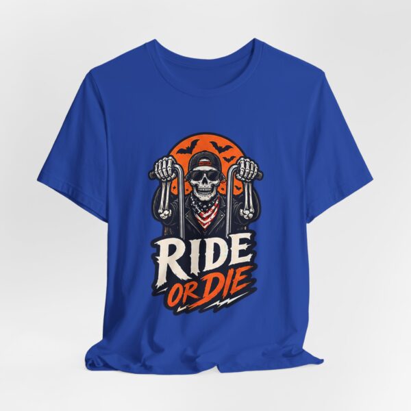 1559746412397881152_2048.jpeg Ride or Die Skull Motorcycle Tee — Vintage Biker T‑Shirt