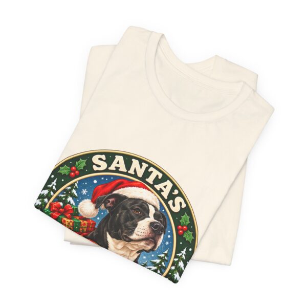15628647428224812567_2048.jpeg Santa's Pawtection Detail Christmas Pitty T-Shirt