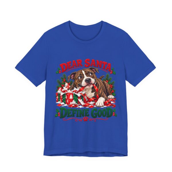 15743431267528591745_2048.jpeg T-Shirt — "Dear Santa Define Good" Christmas Pitty Tee