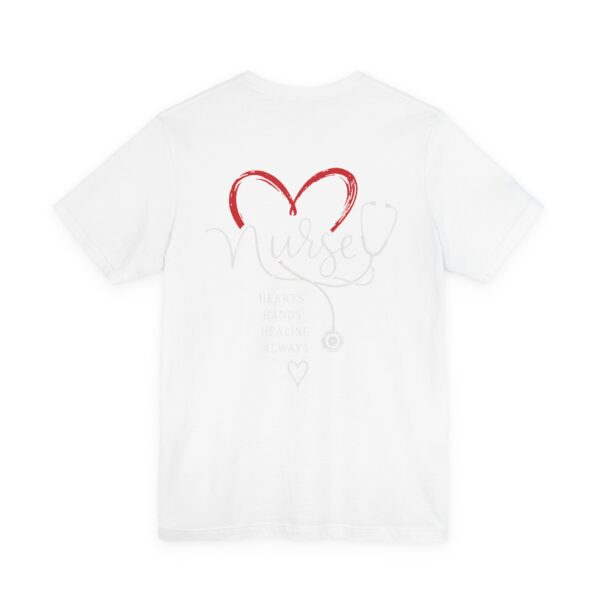 15878672703069955269_2048-1.jpeg Heartbeat Stethoscope Heart T-Shirt