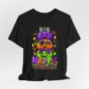 16167039910314676788_2048.jpeg Happy Halloween Stack Pumpkin T-Shirt