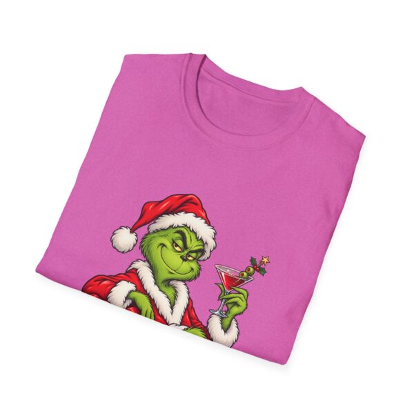 163244694392252871_2048.jpeg Grinch Santa Cocktail T-Shirt — Funny Christmas Holiday Tee